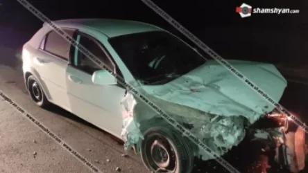 43–ամյա վարորդը Chevrolet–ով մխրճվել է բեռնատարի մեջ