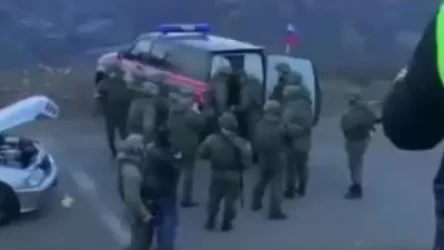 ՏԵՍԱՆՅՈՒԹ. Ինչպես են ձերբակալում՝ ադրբեջանական դիրքի ուղղությամբ  նռնակ նետած անձին