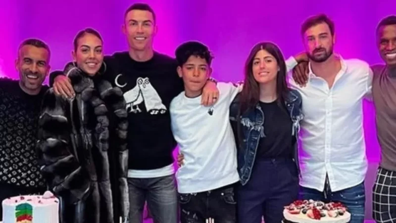 Cristiano Ronaldo Celebrates 38th Birthday in the Desert with Friends Around a Campfire