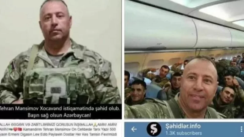 Հայկական ուժերը ոչնչացրել են իր հատուկջոկատայինների հետ Ադրբեջան տեղափոխված գնդապետին. Զարեհ Սինանյան