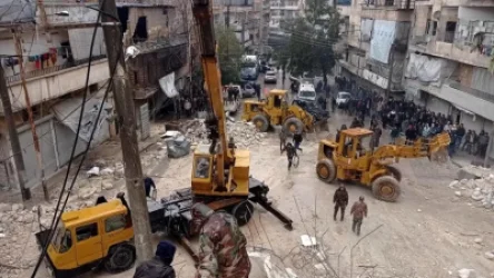 Սիրիայում հայտարարել են, որ երկրի դեմ պատժամիջոցները խանգարում են երկրաշարժի հետեւանքների վերացմանը