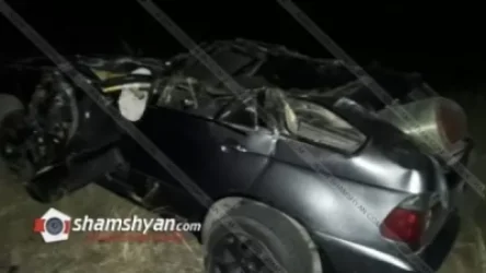 Արմավիրում BMW X5-ը վթար է ենթարկվել ու կողաշրջվել. կան վիրավորներ