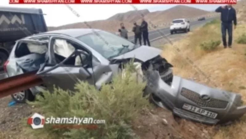 Խոշոր ավտովթար է տեղի ունեցել Արարատի մարզում