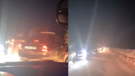 ՏԵՍԱՆՅՈՒԹ. «Երևանից Ապարան ճանապարհը կաթվածահար է, կիլոմետրերով հերթեր են կուտակվել». վարորդներն ահազանգում են