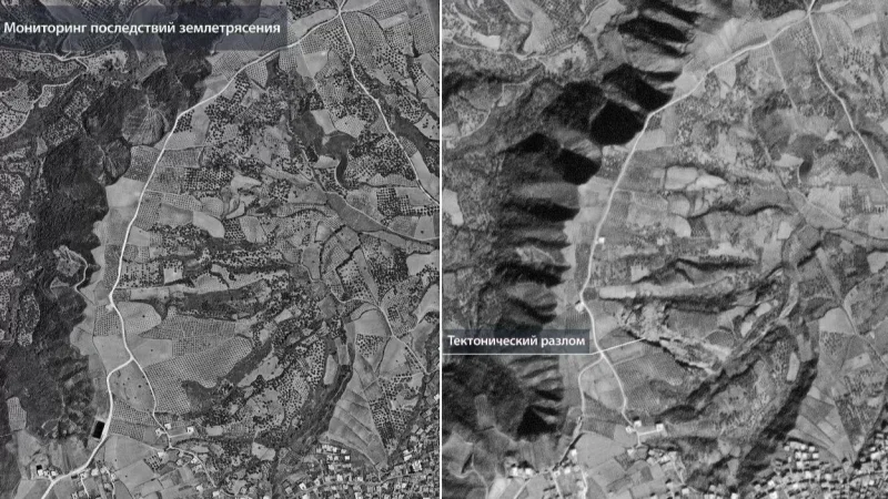 Photo: Huge Tectonic Fracture Formed in Turkey – Satellite Images