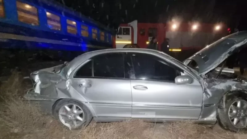 Photos: Car Collides with Train Near Zodi Bridge