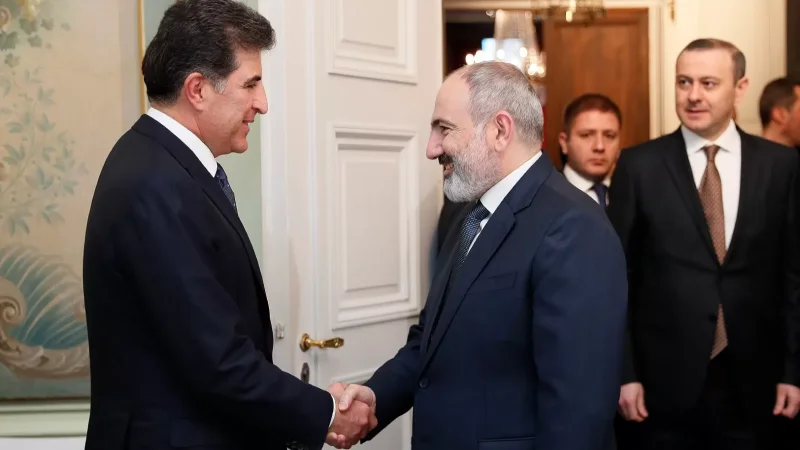 Փաշինյանն ու Իրաքյան Քուրդիստանի նախագահը հանդիպել են