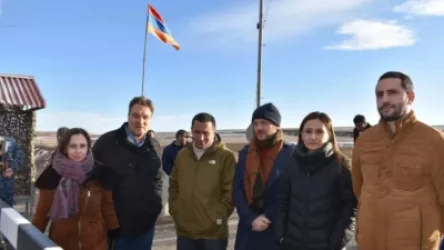 ԵԽԽՎ ներկայացուցիչներն այցելել են Հայաստանն Արցախին կապող ճանապարհի անցակետ