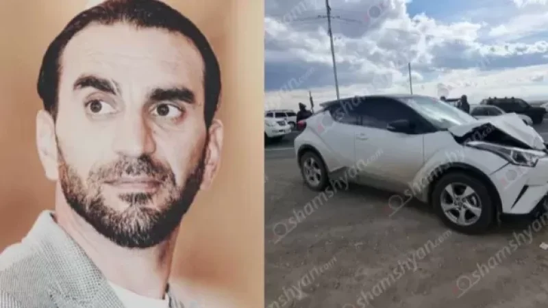Actor Rafael Yeranosyan Involved in Car Accident