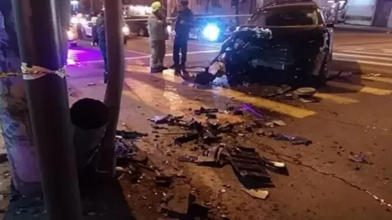 Photos: Major Accident in Yerevan; Gas Leak Reported