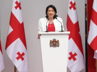 ՏԵՍԱՆՅՈՒԹ. Սալոմե Զուրաբիշվիլիրն լքել է նախագահի նստավայրը