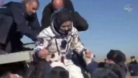 VIDEO: Film from Space. Actress and Director Return to Earth