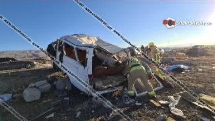 ՏԵՍԱՆՅՈՒԹ՝  մարդատար «ԳԱԶԵԼ»-ի վթարի վայրից