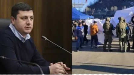 Ադրբեջանցիները գրում են ադրբեջանական հսկիչ անցակետի տեղակայման աշխատանքների մեկնարկի մասին. Աբրահամյան