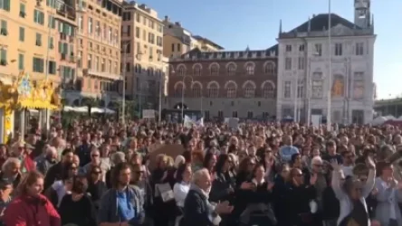 Իտալիայում բողոքի լայնածավալ ցույցեր են ընդդեմ COVID անձնագրերի