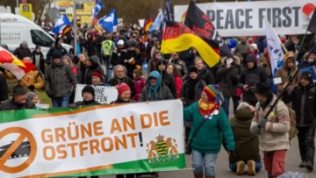 Գերմանիայում ցուցարարները պահանջում են փակել ԱՄՆ ավիաբազան