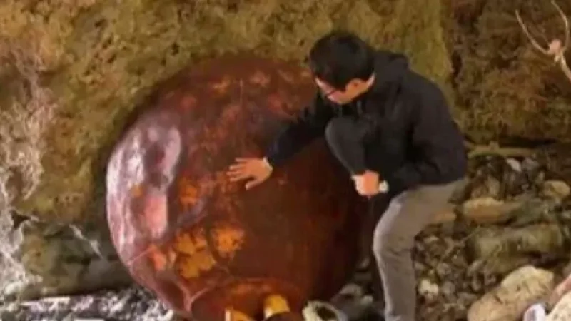 Ճապոնիայի ափին անհայտ ծագման ևս մեկ մետաղական գունդ է հայտնաբերվել