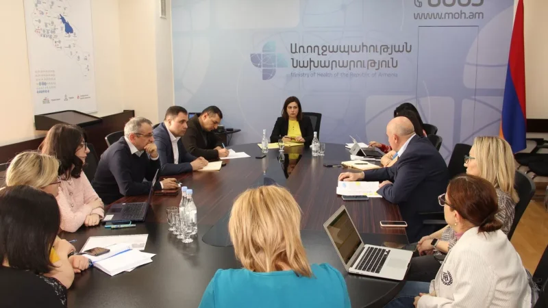 Անահիտ Ավանեսյանի գլխավորությամբ քննարկվել է կարմրուկին հակազդելու միջոցառումների պլանը