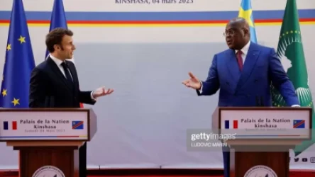 ՏԵՍԱՆՅՈՒԹ. Մակրոնը վիճում է Կոնգոյի նախագահի հետ