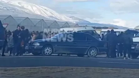 ՏԵՍԱՆՅՈՒԹ. «Սպայկա» ընկերության աշխատակիցները բողոքի ցույց են անում. 2 ամիս է աշխատավարձ չեն ստանում