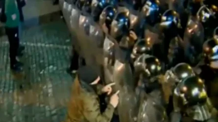 ՏԵՍԱՆՅՈՒԹ․ Բողոքի ցույցեր և բախումներ Թբիլիսիում․ կան մեծ թվով բերման ենթարկվածներ, մայրաքաղաքում երթևեկը կանգնած է