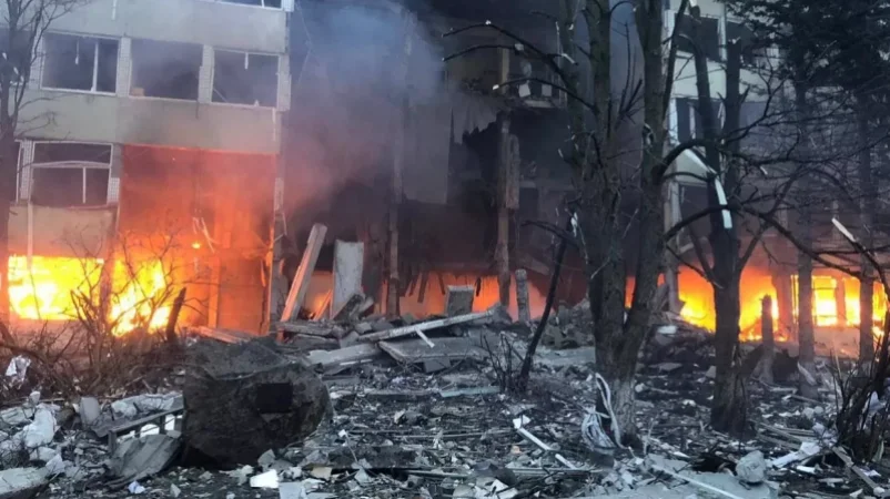 Photos: "Difficult night, mass rocket attack across the country" - Zelensky