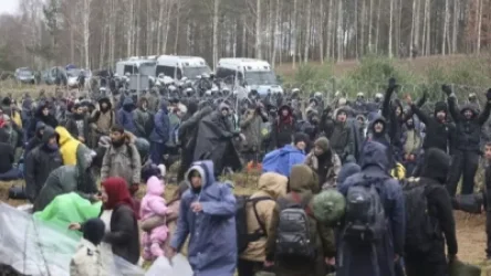 ՏԵՍԱՆՅՈՒԹ. Ինչ իրավիճակ է Լեհ-բելառուսական սահմանին. ծեծկռտուք, քաշքշոց