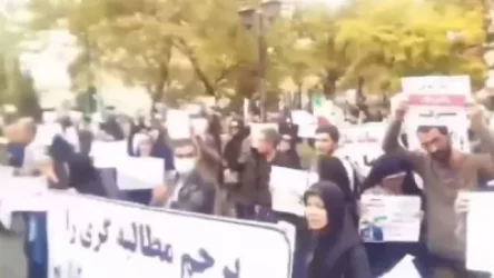 ՏԵՍԱՆՅՈՒԹ. Բողոքի ցույց Թեհրանում՝ ընդդեմ Covid-19-ի դեմ պատվաստումների