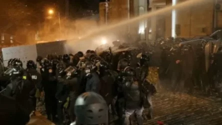 Թբիլիսիում բողոքի ցույցերի ժամանակ բերման ենթարկված բոլոր անձինք բաց են թողնվել․ Վրաստանի ՆԳՆ