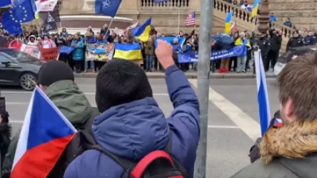 ՏԵՍԱՆՅՈՒԹ. Չեխ ցուցարարները պահանջել են դադարեցնել Ուկրաինային զենքի մատակարարումը