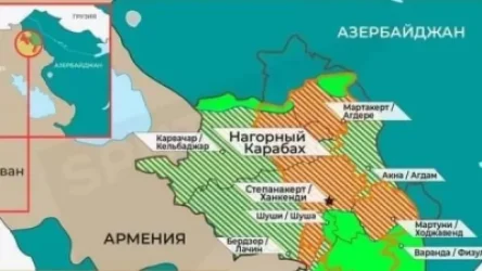 Ղարաբաղի վերաբերյալ եռակողմ հայտարարության արդյունքները քարտեզով