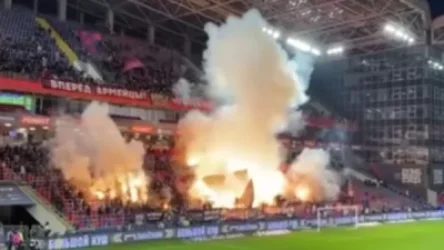 ՏԵՍԱՆՅՈՒԹ․ 408 բերման ենթարկված․ ՌԴ-ում ֆուտբոլային հանդիպման ժամանակ երկրպագուները անկարգություններ են հրահրել