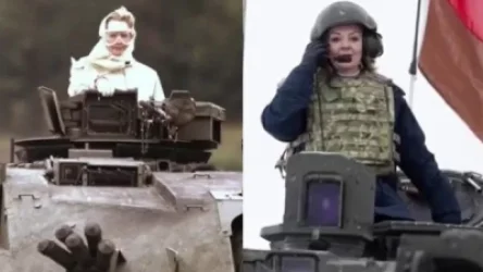 ՏԵՍԱՆՅՈՒԹ. Էստոնիայում տանկով շրջելուց հետո Մեծ Բրիտանիայի ԱԳՆ ղեկավարին համեմատել են Մարգարետ Թետչերի հետ