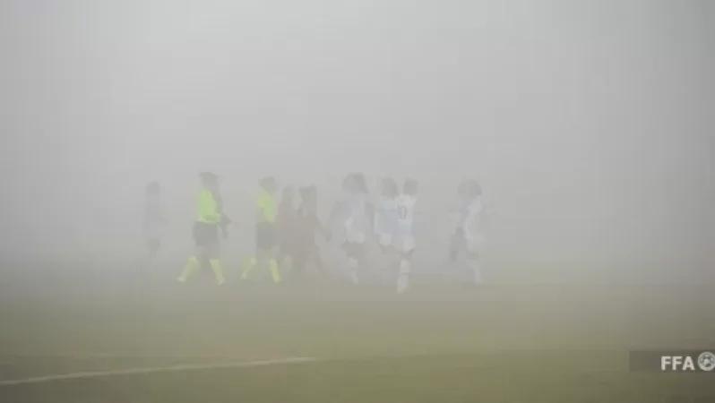 Ուժեղ մառախուղի պատճառով Հայաստան-Նորվեգիա հանդիպումը ընդհատվել է 69-րդ րոպեին