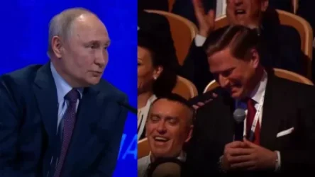 ՏԵՍԱՆՅՈՒԹ. Պուտինը մանկական քառատող արտասանեց և զվարճացրեց համագումարի մասնակիցներին