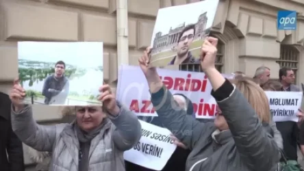 ՏԵՍԱՆՅՈՒԹ. Ադրբեջանում Իրանի դեսպանատան դիմաց բողոքի ակցիա է տեղի ունեցել