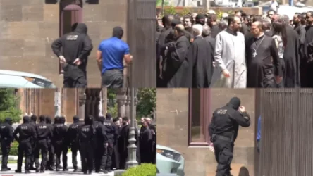 ԱԱԾ աշխատակիցները մուտք գործեցին Մայր Աթոռի տարածք