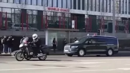 ՏԵՍԱՆՅՈՒԹ. Անվերջանալի ավտոշարասյունը Չինաստանի նախագահին է ուղեկցում