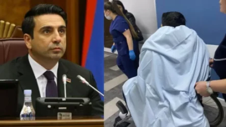 ԼՈՒՍԱՆԿԱՐ. Ալեն Սիմոնյանն ընկել է և վնասել արմունկը