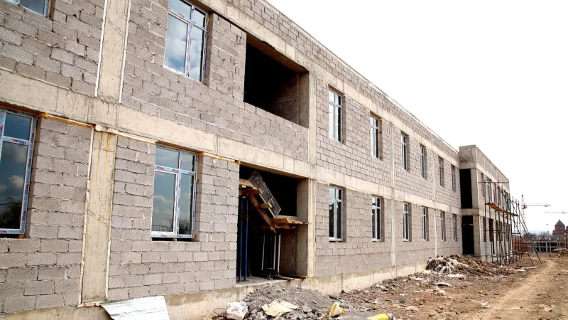 New Shelter Under Construction for Asylum Seekers in Armenia