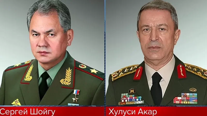 Սերգեյ Շոյգուն և Հուլուսի Աքարը հեռախոսազրույց են ունեցել․ քննարկվել է նաև Լեռնային Ղարաբաղի հարցը