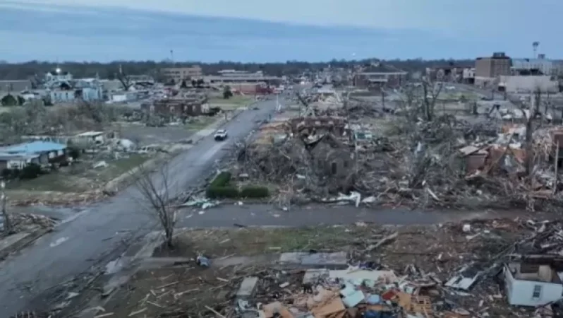 Dozens Dead, 30 Tornadoes, Devastating Natural Disaster Hits the U.S.