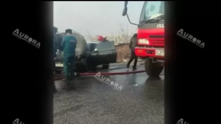 ՏԵՍԱՆՅՈՒԹ․ Քիչ առաջ Սարալանջի փողոցի վրա մեքենա է այրվել