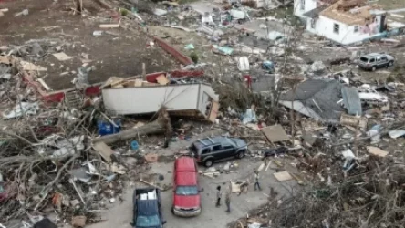 Կենտուկի նահանգի Մեյֆիլդ քաղաքն է. տորնադոյի պատճառով գրեթե ջնջվել է երկրի երեսից