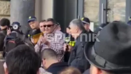 ՏԵՍԱՆՅՈՒԹ․ Վրաստանում բողոքի ցույց է ընթանում Նորվեգիայի դեսպանատան դիմաց