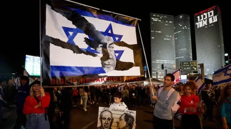 PHOTOS: Israel Opposes Prime Minister's Reforms - A Photo Feature by Kommersant