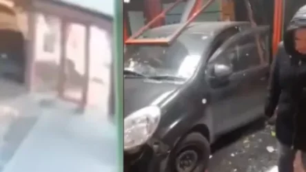 ՏԵՍԱՆՅՈՒԹ. Կին վարորդը խառնել է ոտնակները և մխրճվել խանութի մեջ