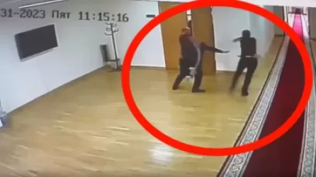 ՏեՍԱՆՅՈՒԹ․ Ինչպես է պատգամավոր Մհեր Սահակյանը փախչում Վլադիմիր Վարդանյանին հարվածելուց հետո