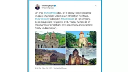 Լոս Անջելեսում Ադրբեջանի գլխավոր հյուպատոսը հայտնել է, թե այդ երկիրը քրիստոնեական պետություն է դարձել 313-ին, և ներկայացրել է «ապացույցներ»
