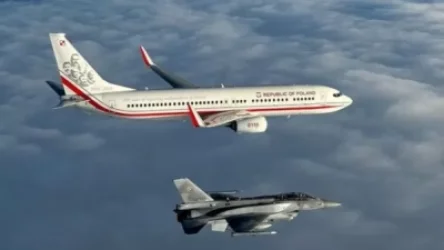 ՏԵՍԱՆՅՈՒԹ․ Լեհաստանի հավաքականը մրցաշարին մեկնել է կործանիչների ուղեկցությամբ